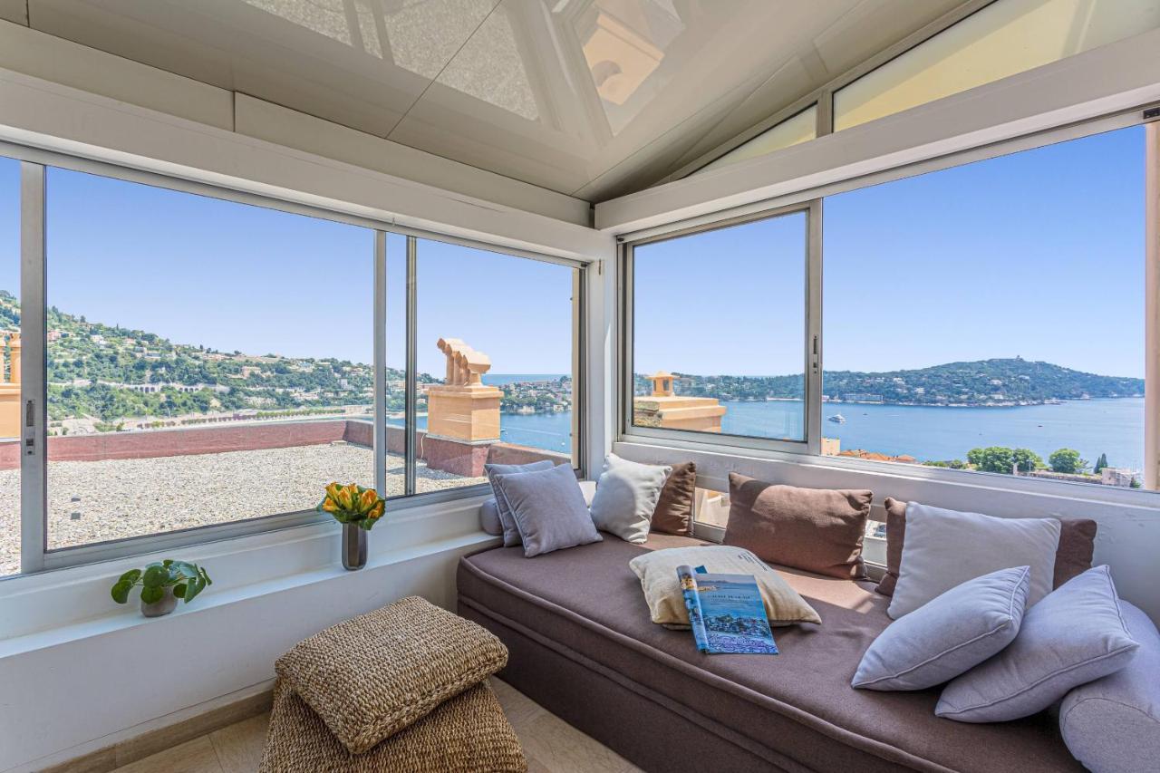 My Casa - Villefranche Cauvin - Panoramic Sea View Ac Exteriér fotografie
