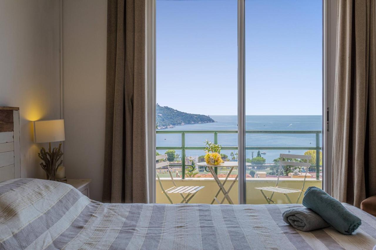 My Casa - Villefranche Cauvin - Panoramic Sea View Ac Exteriér fotografie